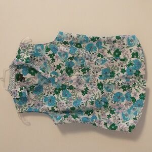 Talbots Classic Sleeveless Non-Iron Tailored Cotton Blend Button Down 14W Petite